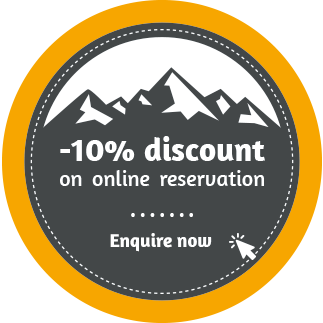 10% discount on online reservation